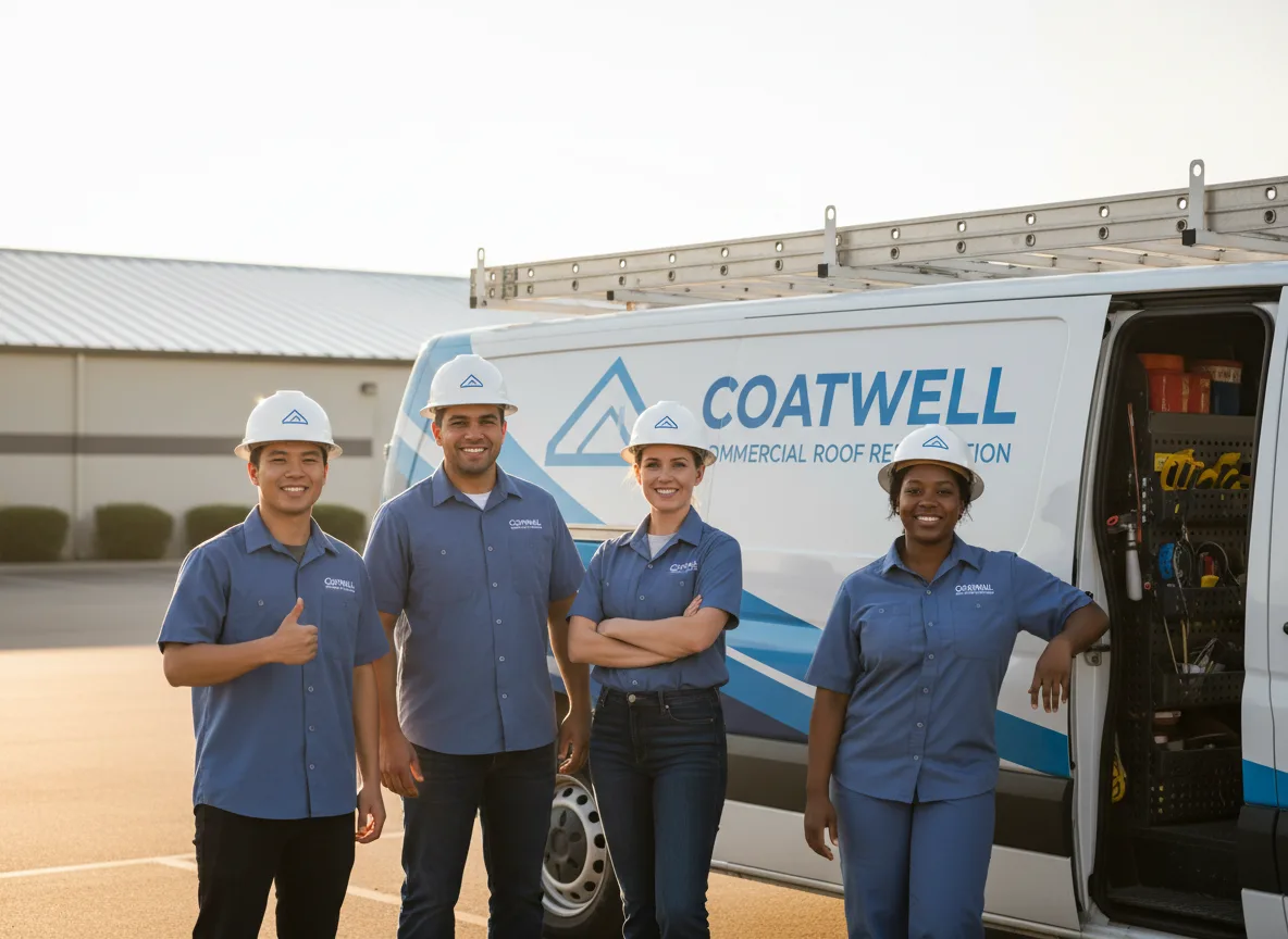Commercial roof coating company in Inverness, MS